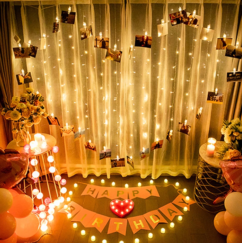 Kurtyna świetlna led klipsy klamry na zdjęcia Rodzaj inny