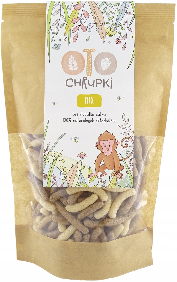 CHRUPKI NATURALNE ZDROWE MIX SMAKÓW OTOLANDIA 25g