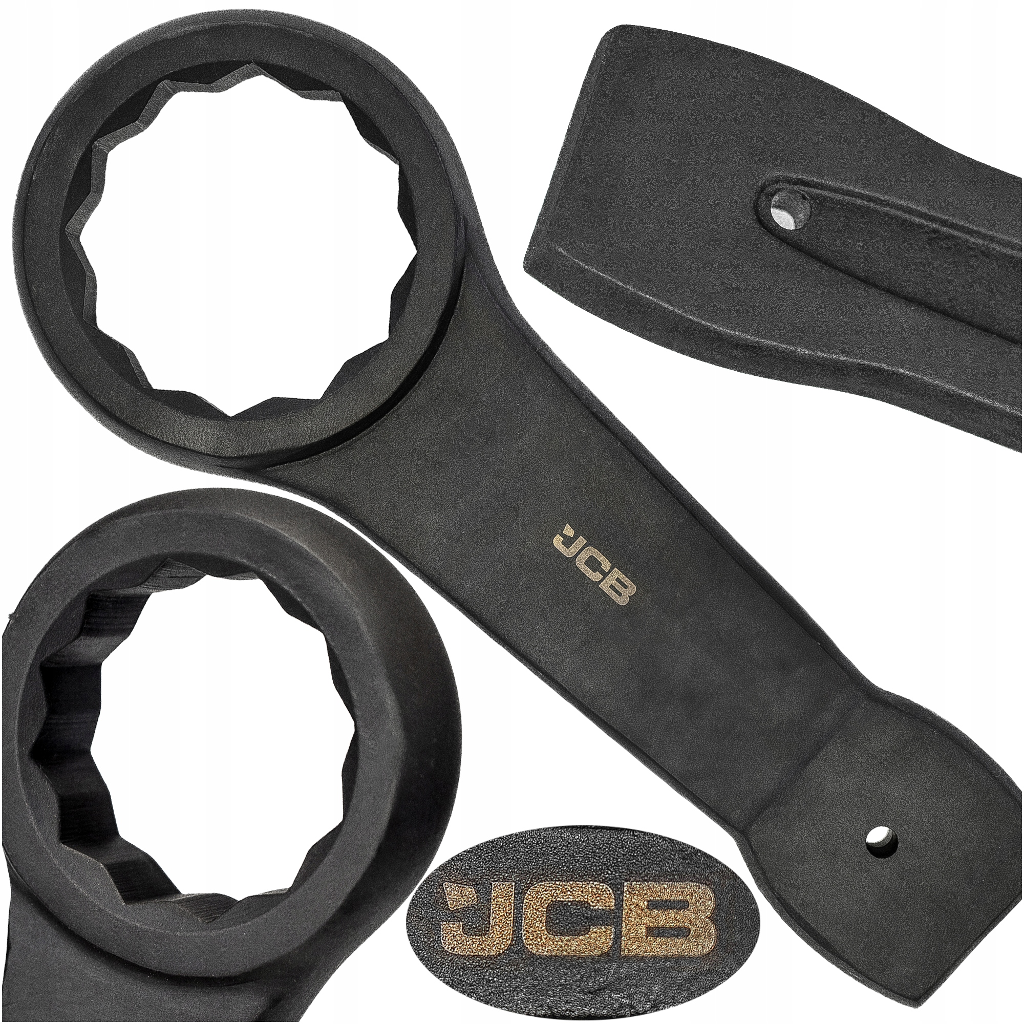 KLUCZ OCZKOWY DO PODBIJANIA 46MM STAL CR-V JCB MOCNY SOLIDNY STALOWY