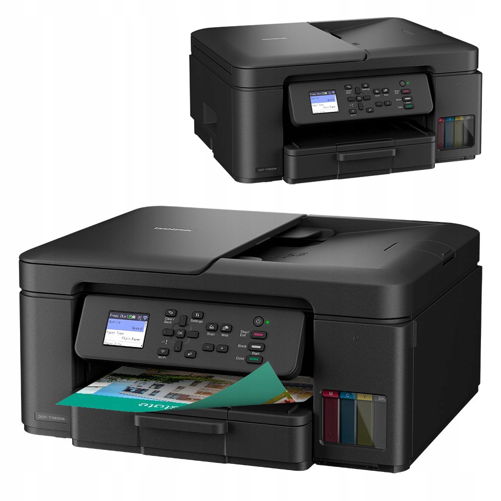 Urządzenie Wielofunkcyjne Drukarka Brother DCP-T780DW 3W1 Tanie Drukowanie