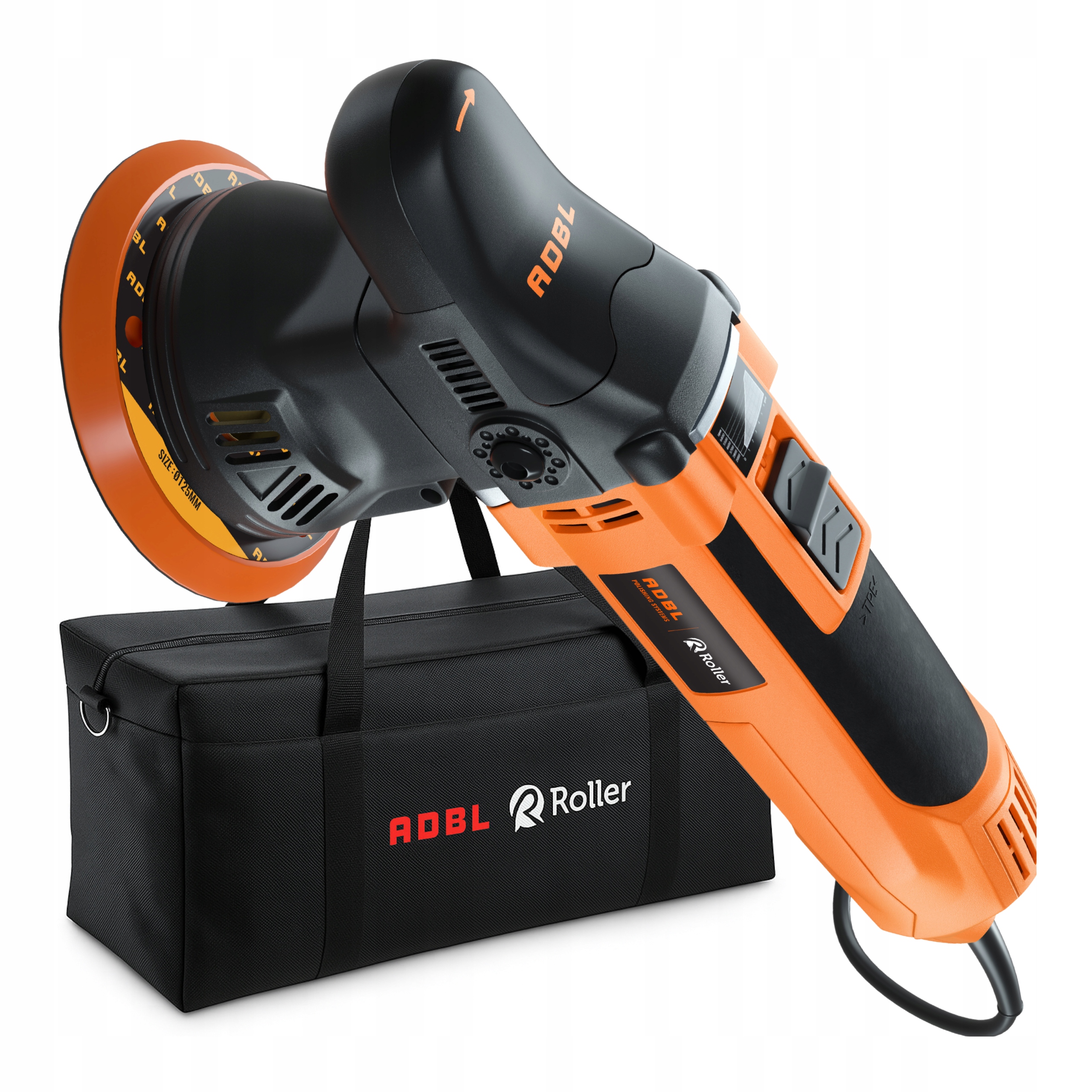 Adbl Roller D09125-01 Da 9mm polerka mimośrodowa 650W z zestawem i torbą