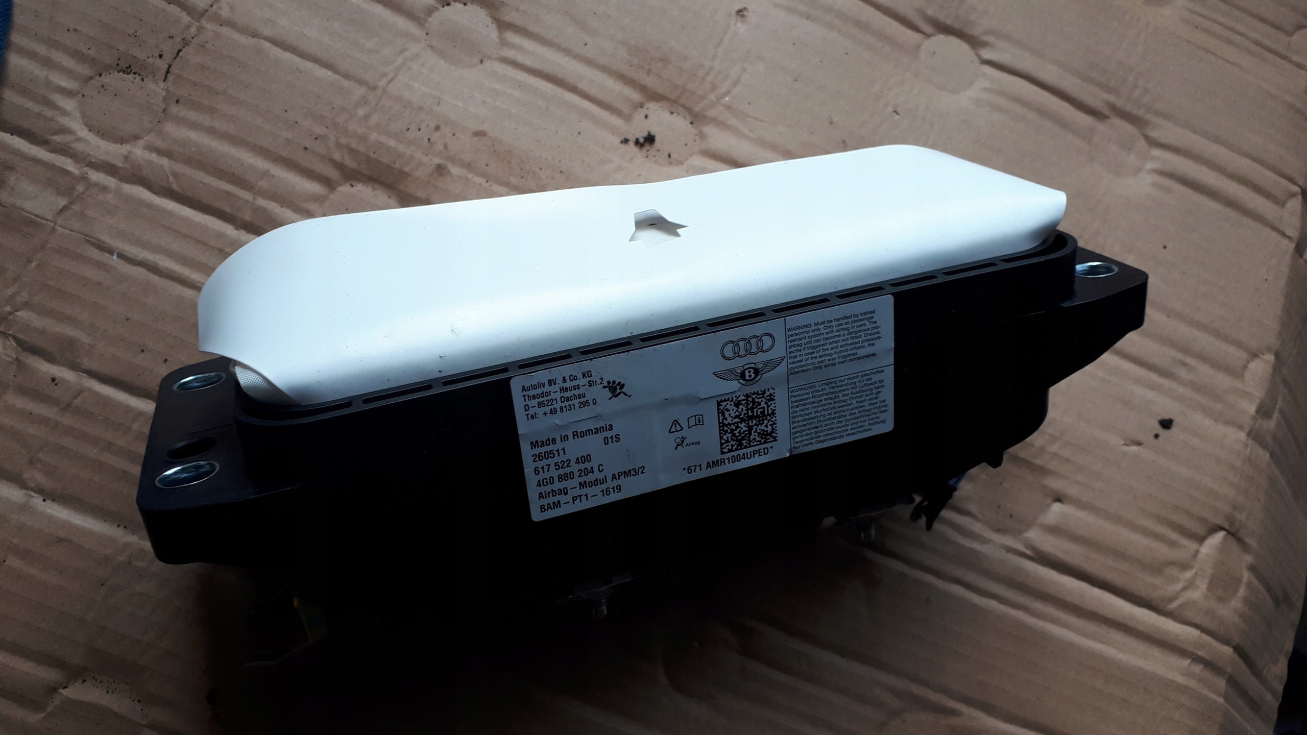 A6 C7 4G Airbag passager AIR BAG 4G0880204C A7