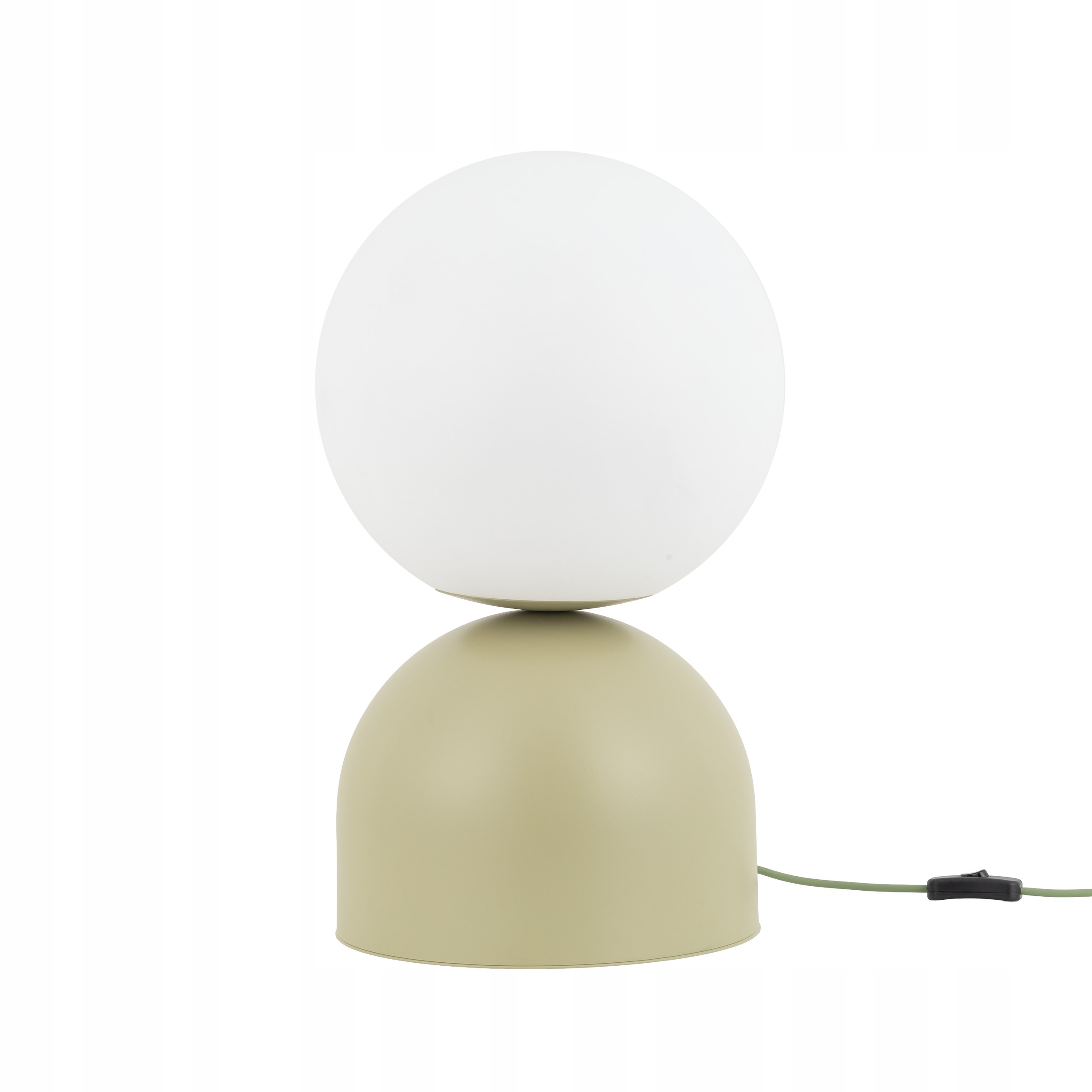 Nočná lampa Miki Pistacio Big sklenené tienidlo so závitom E27 11430 Tk Lighting