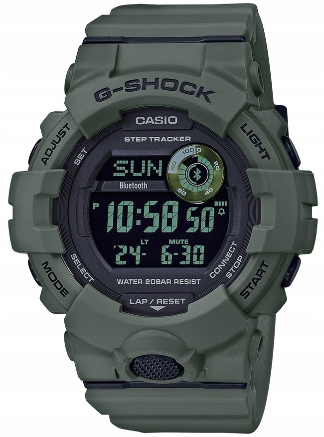 Zegarek Casio G-shock GBD-800UC-3ER bieganie basen