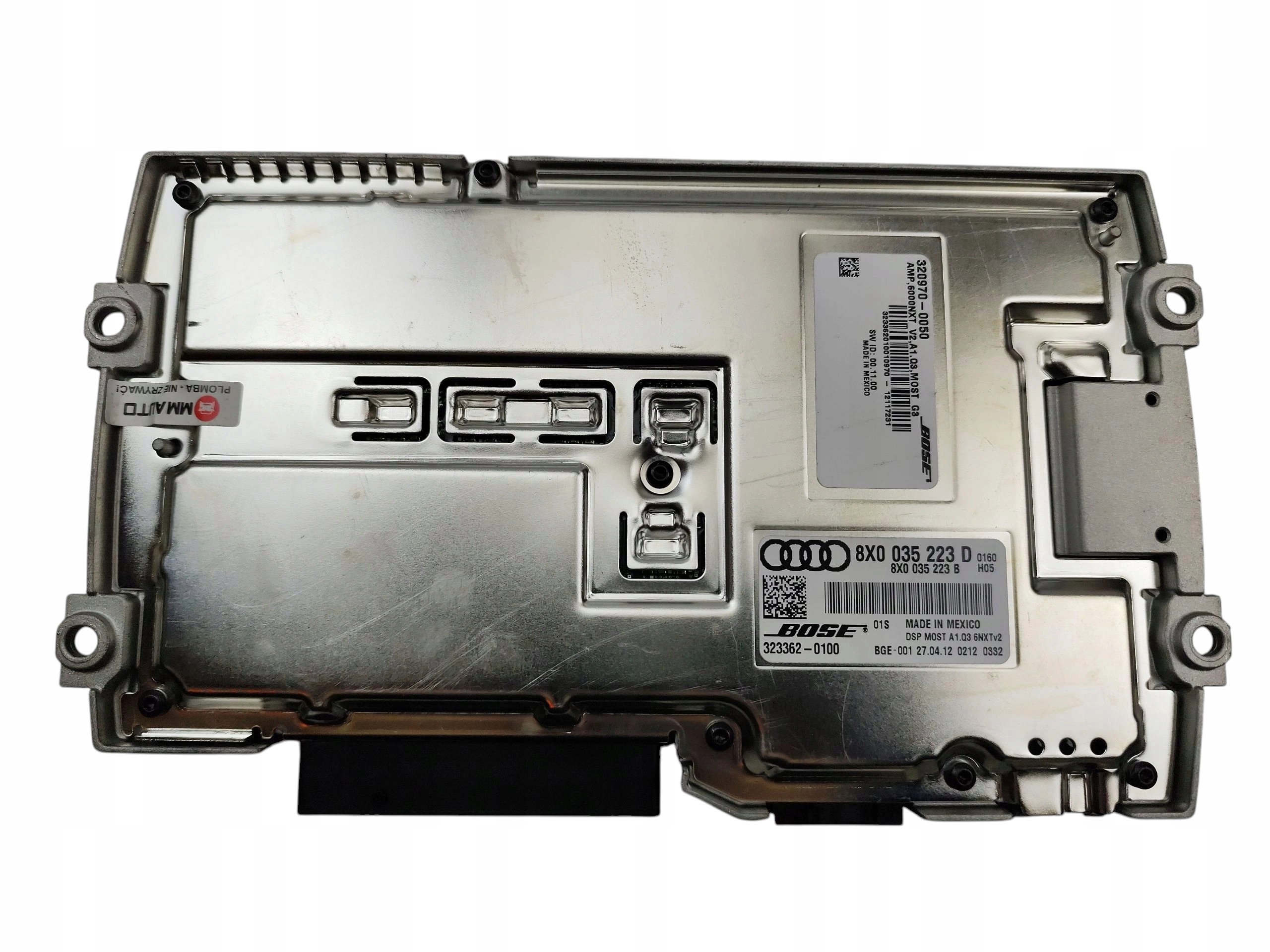 AMPLIFICATORE BOSE AUDI Q3 e 8U (2011-2014) 8X0035223D