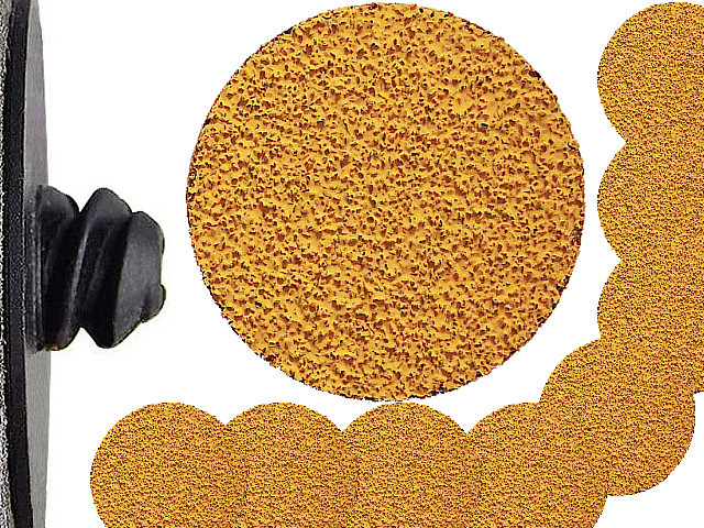 10 Sztuk! Krążek Krążki Ścierne PS994 Ceramika Dysk Roloc 50 mm P40 Hard