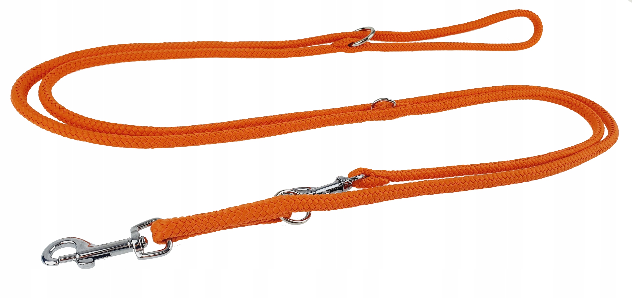 Levně Champion Vodítko pro psa Šňůra Nastavitelná 5 m/0,6 cm Oranžová