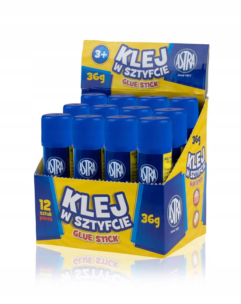 

Zestaw 12 X Klej W Sztyfcie XL 36G Astra