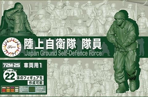 Vojáci Japonských pozemních sil sebeobrany (pro auto/tank 1) 1:72 Fujimi 723426