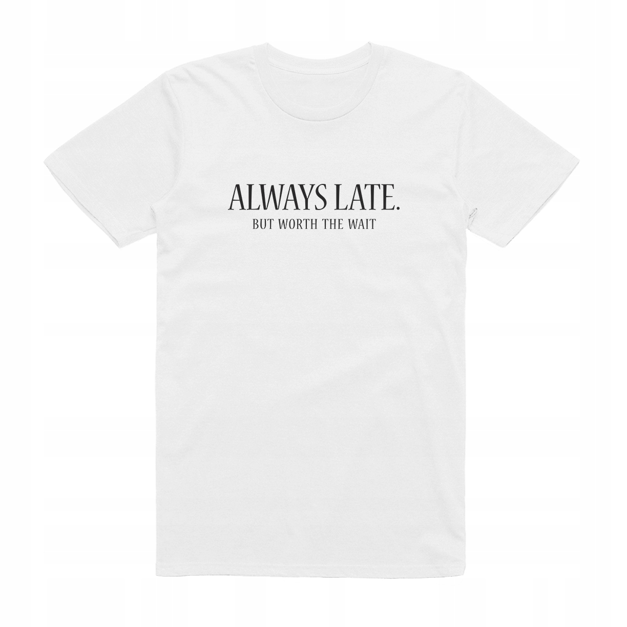 

XL - Koszulka T-shirt Zawsze Spóźniony Prezent