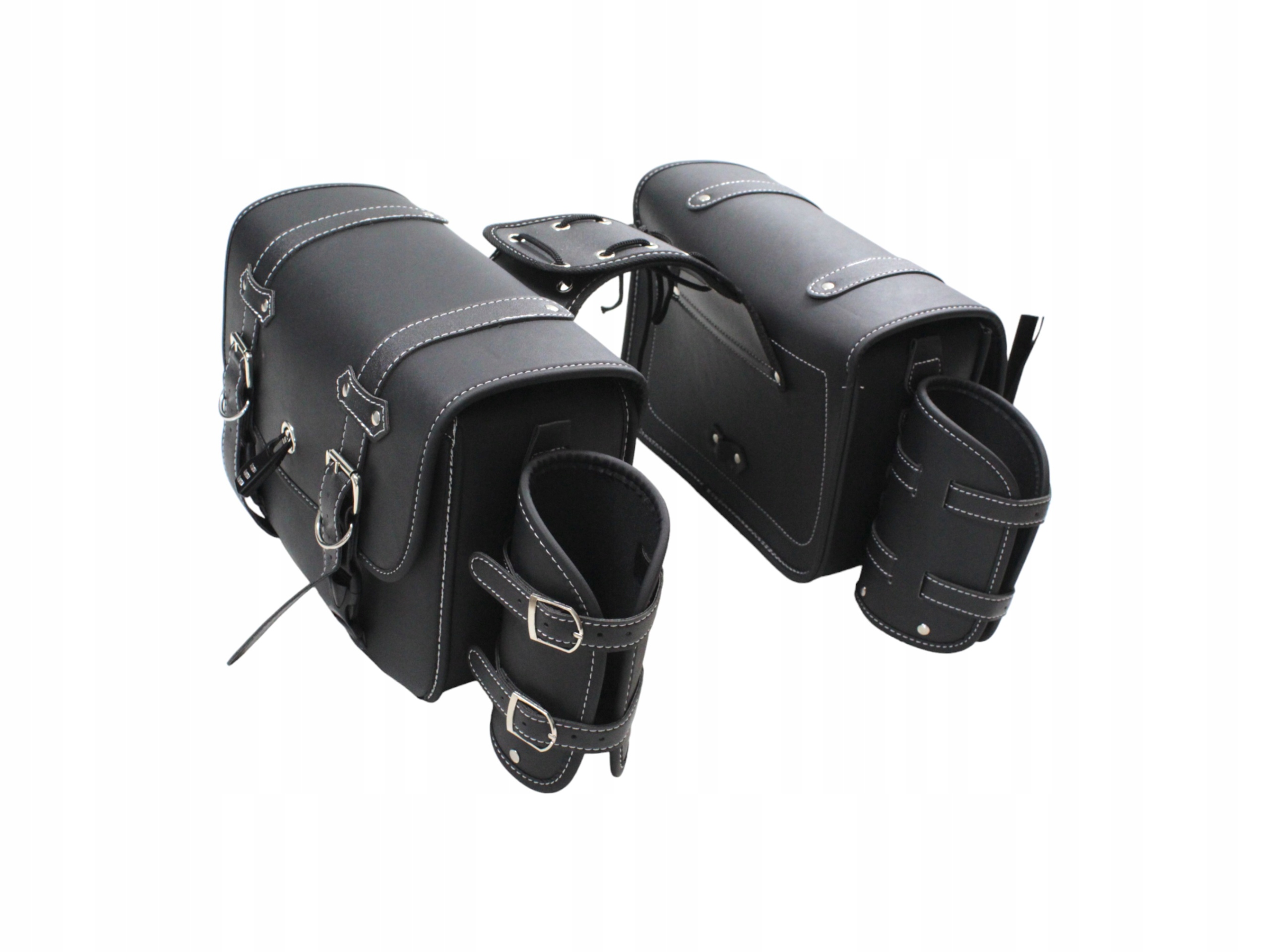 Motocyklové Tašky S Držiakmi Na Fľaše Z Ekokože