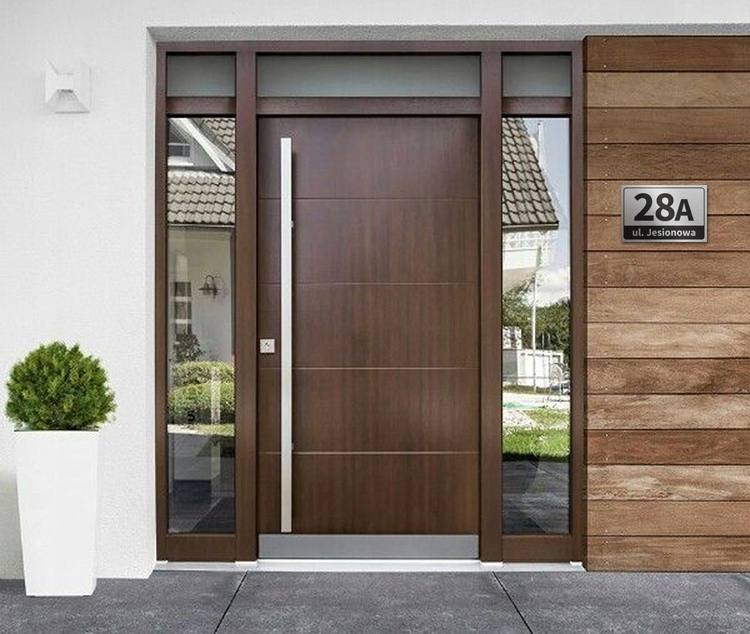 Numer domu tabliczka adresowa tablica ALU 30x20 Szerokość produktu 30 cm