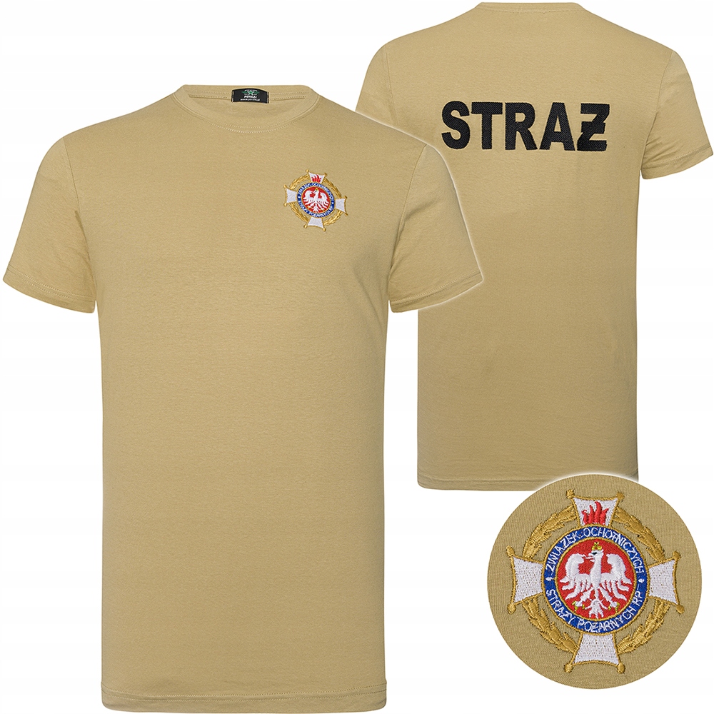 

Koszulka Piaskowa Strażacka Straż Zosp haft r. XXL