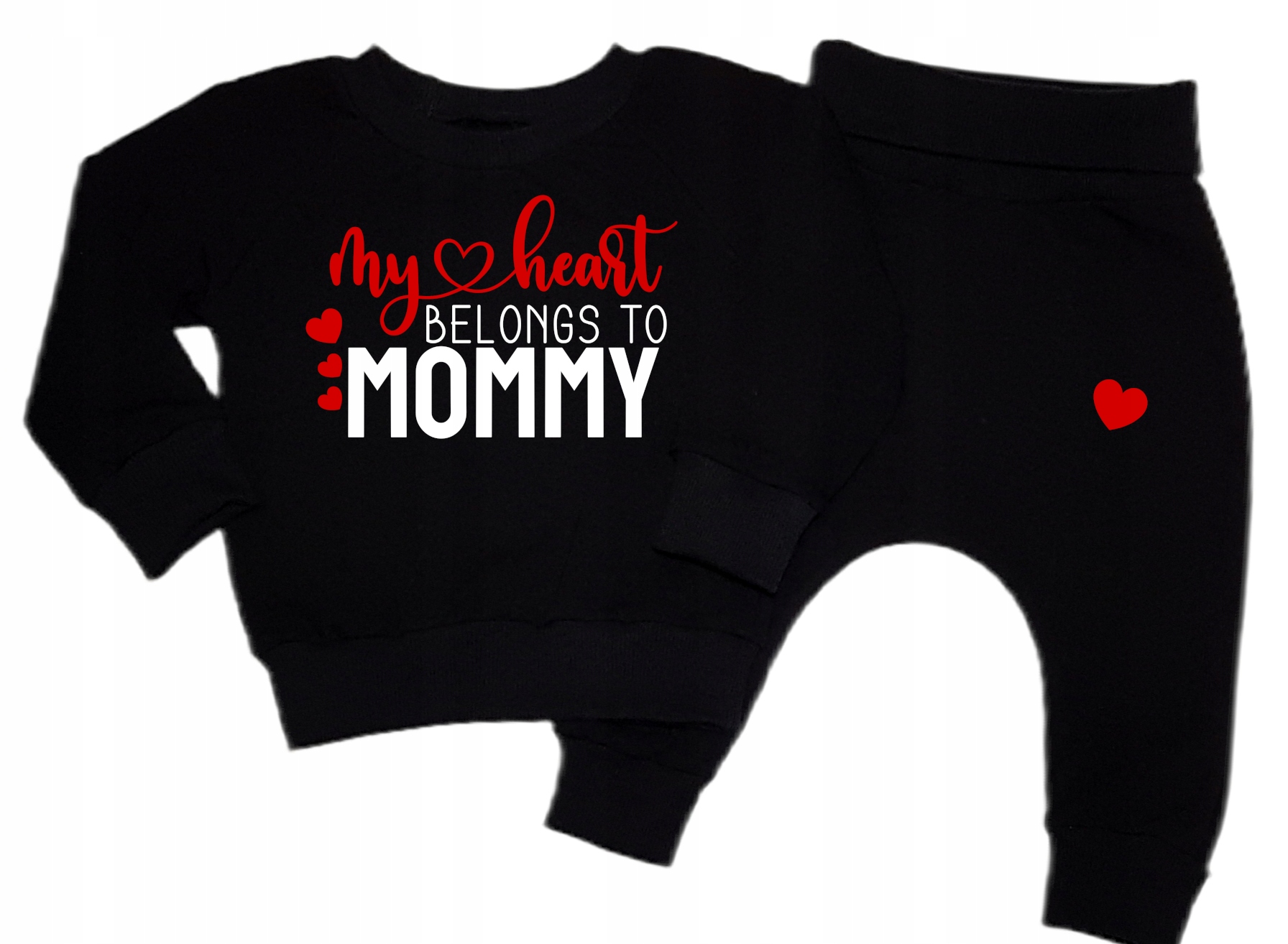 

Dres Walentynki 4 bluza + spodnie baggy 110