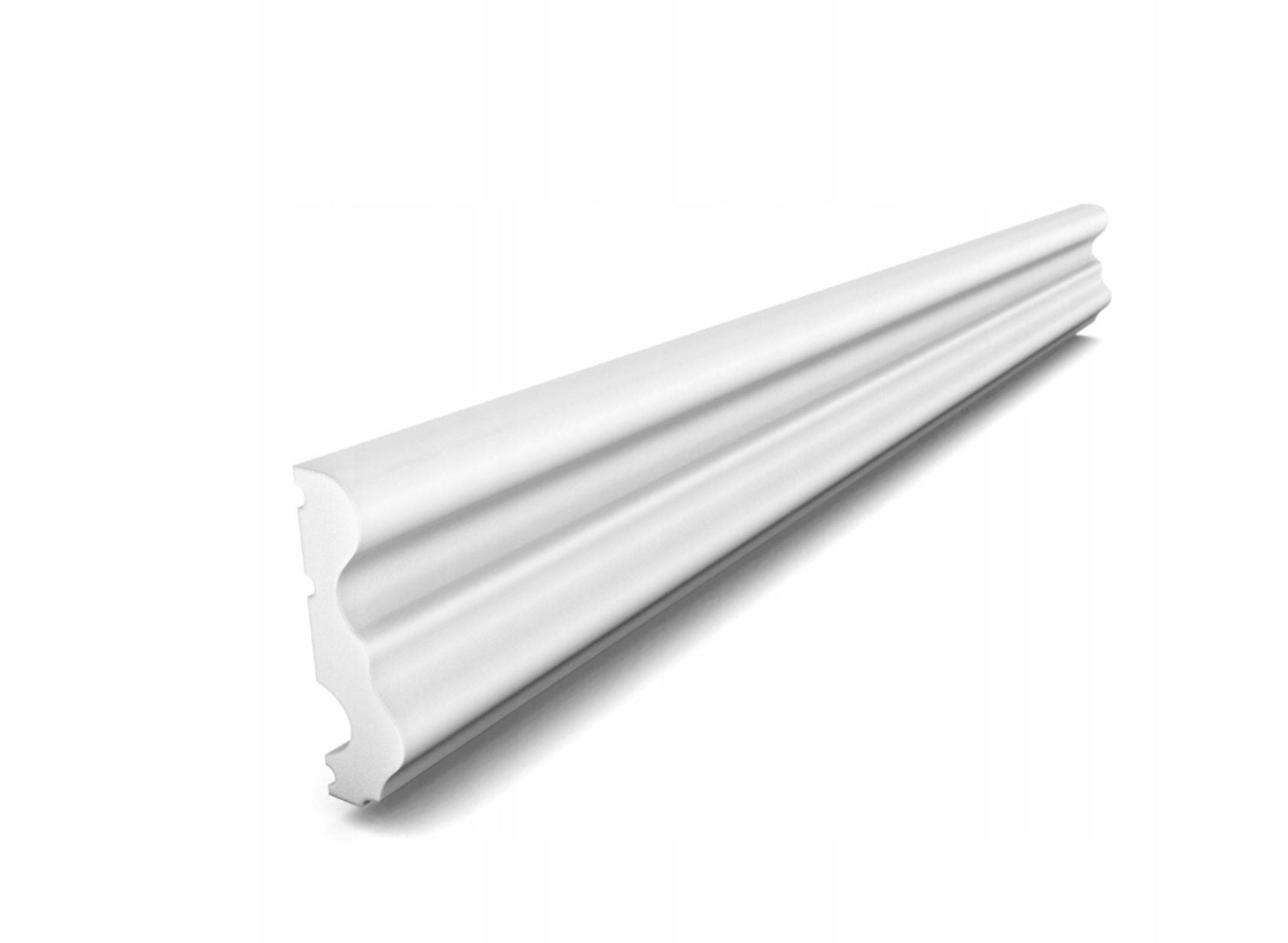 Listwa przypodłogowa biała cokół dekoracyjna FP12