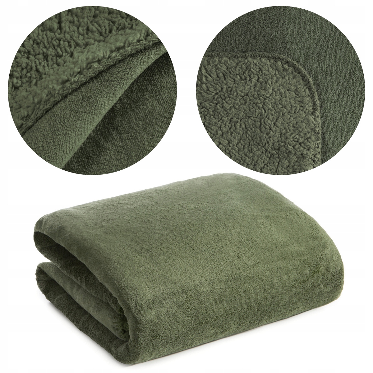 Deka 170x210 Mikrovlákno Oboustranný přehoz na postel s Beránkem Tedy Oliva