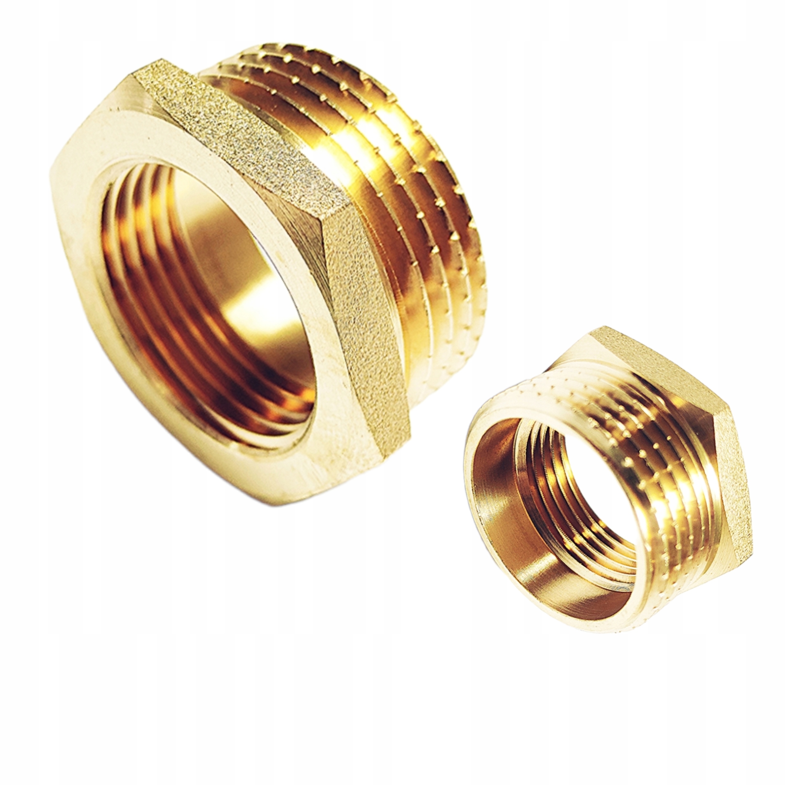 

Redukcja Mosiężna 6/4 X 1/2 " Złączka