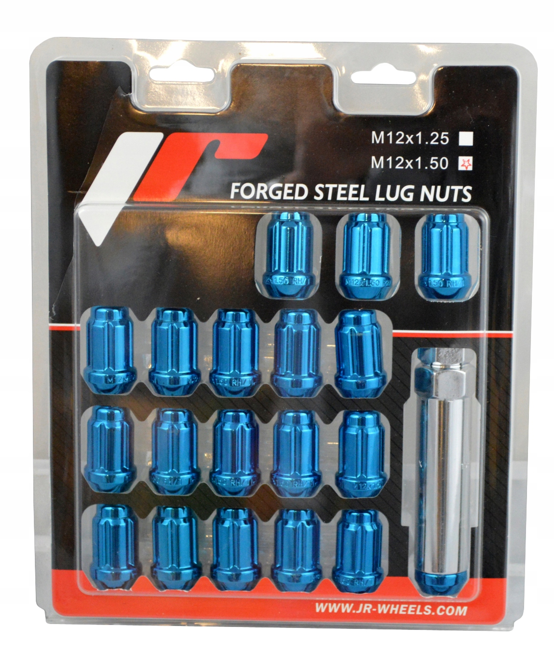 

Japan Racing nakrętki kuta stal JN2 12x1,5 Blue