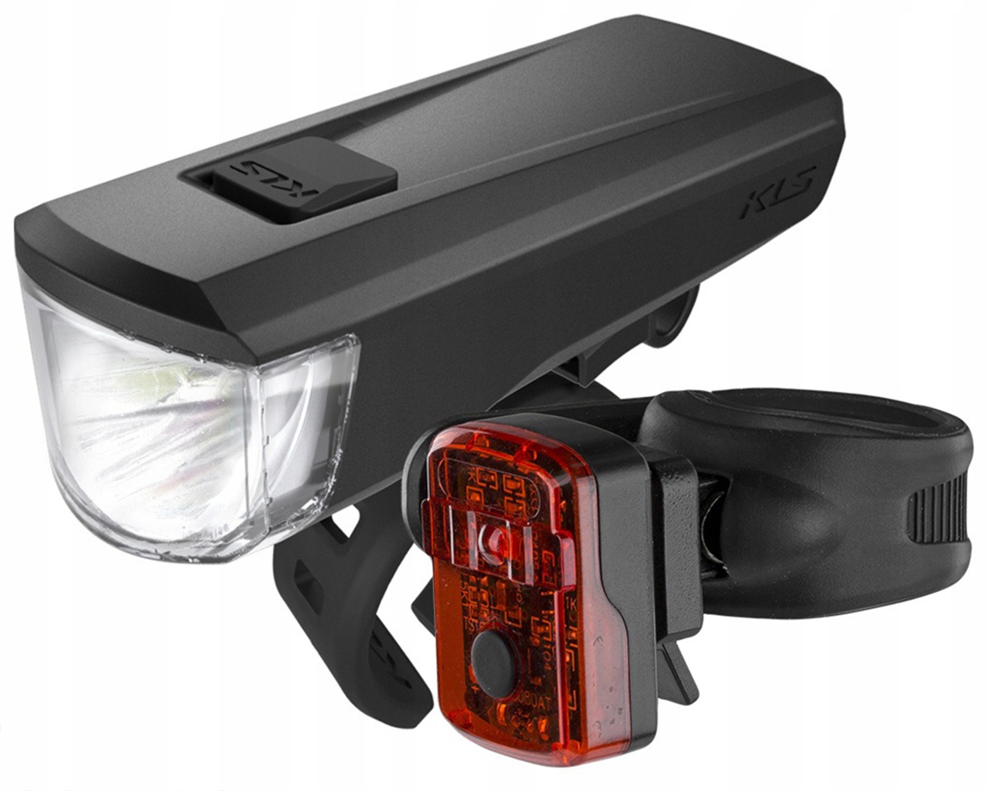 Zestaw lampek rowerowych Kellys Noble Set Usb