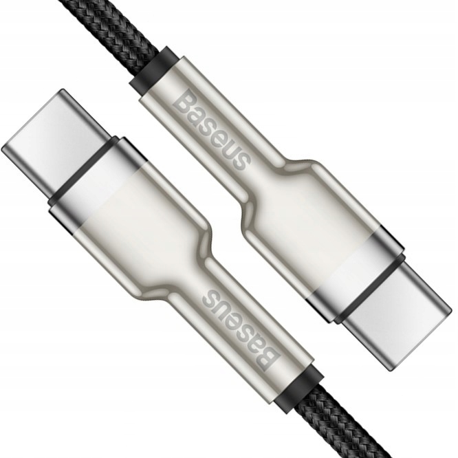 BASEUS KABEL USB-C SZYBKIE ŁADOWANIE PRZEWÓD TYPE-C PD 100W QC 4.0 5A 1M