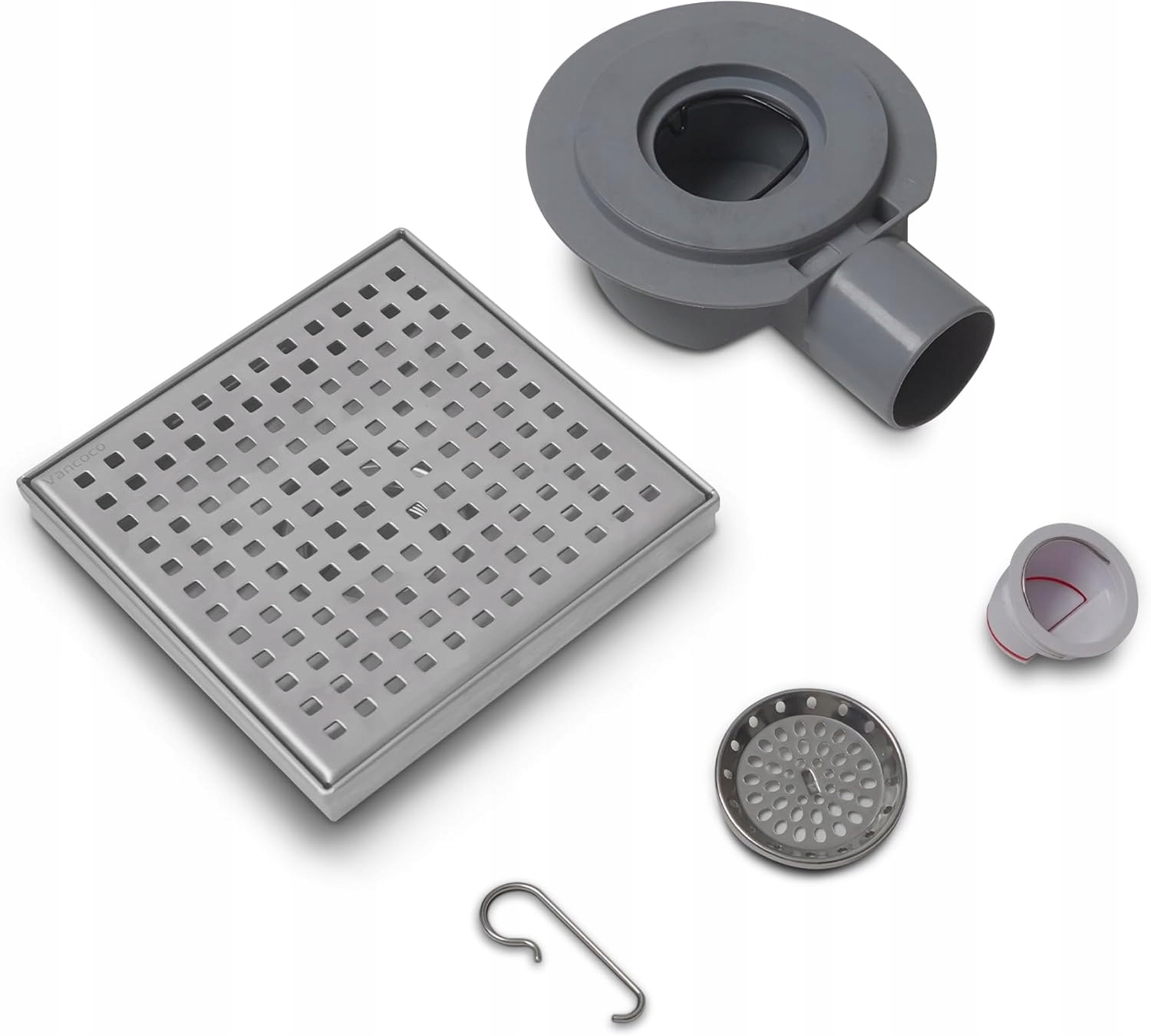 Sprchový odtok Mřížka Vancoco 15x15 cm