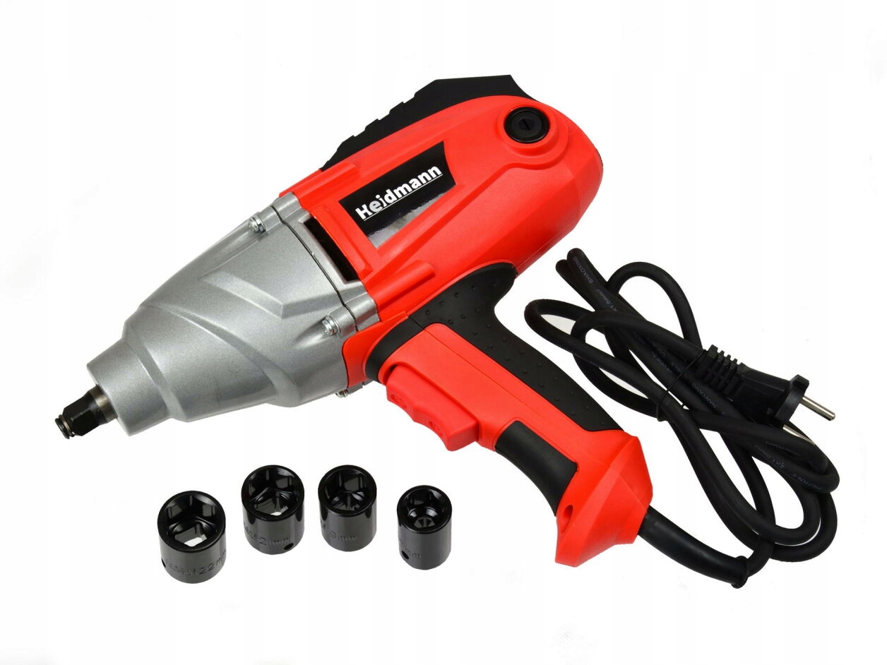 Heidmann KLUCZ UDAROWY 500Nm LCD 1/2 NASADKI CrV