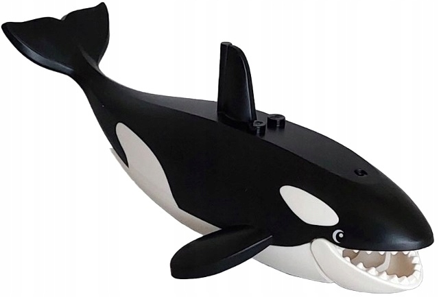Lego bb1319pb01c02 Velká Kosatka Valeň orca Ryba Nová figurka