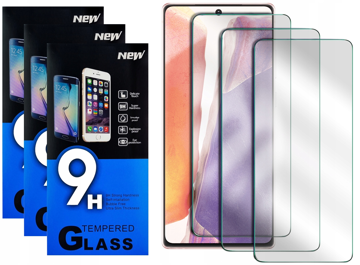 

Szkło Hartowane Szybka Do Samsung Note 20 3szt