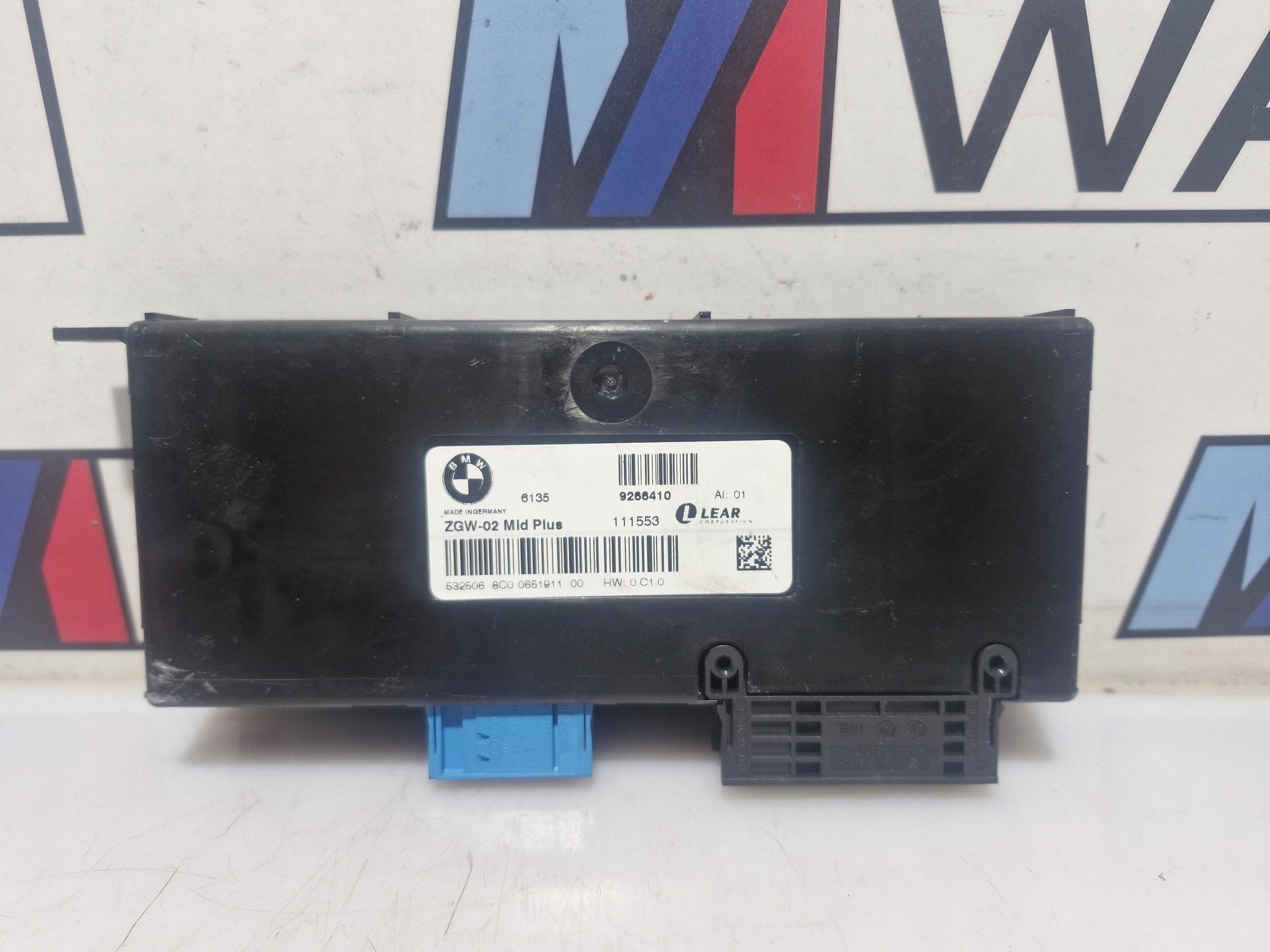 BMW X3 F25 module control unit KOMFORTU ZGW 9266410