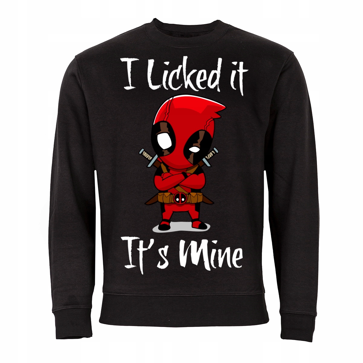 

Męska Bluza Z Nadrukiem Dla Fana Deadpool Marvel