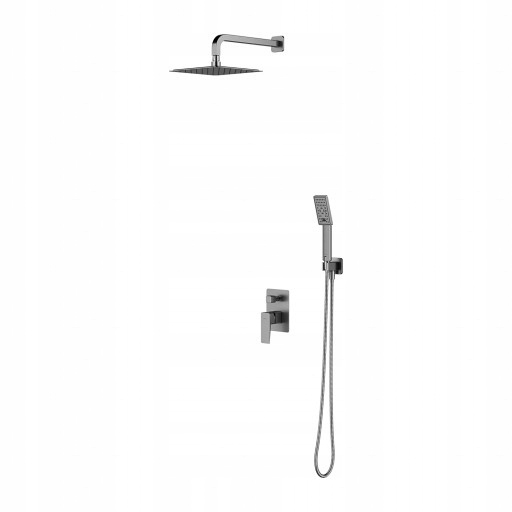 Podomietkový Sprchový Set Nikel
