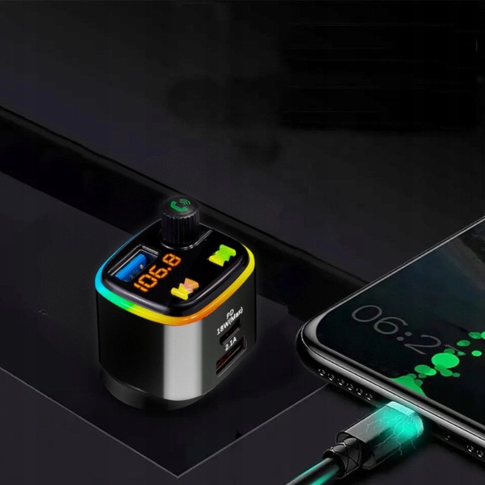 Transmiter FM Bluetooth ładowarka do XIAOMI Model Q100 Pro