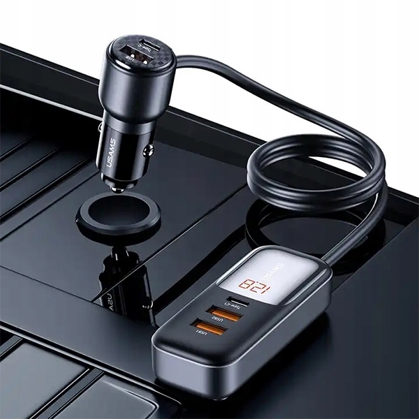 Ładowarka samochodowa USB typ C Usams 165 mA Producent Usams