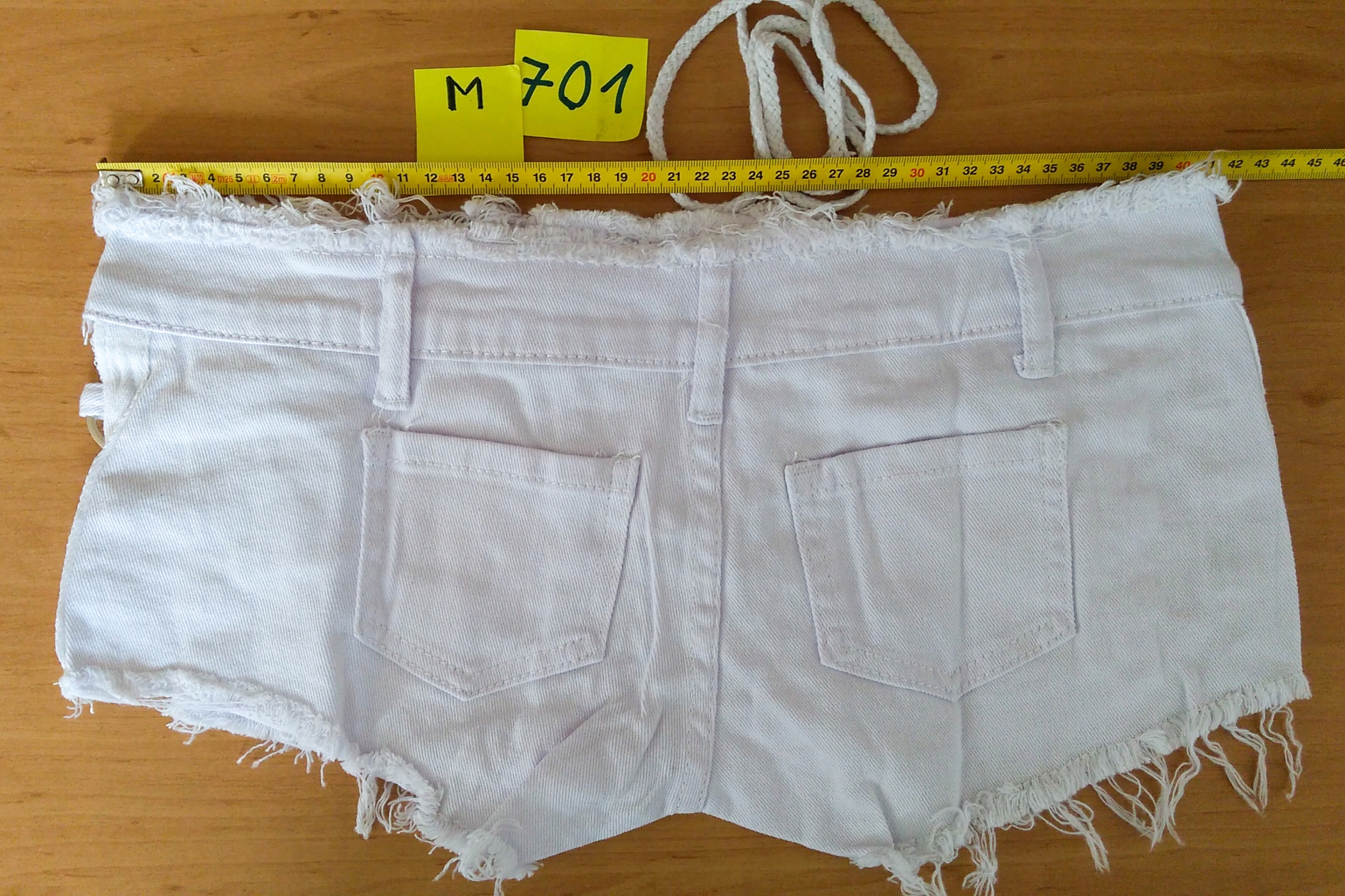 SZORTY SPODENKI JEANS SKĄPE KRÓTKIE SEKSOWNE L Materiał dominujący bawełna