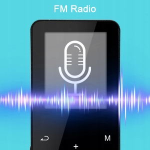 WYSOKA JAKOŚĆ ODTWARZACZ MP4 MP3 16GB BLUETOOTH 5.0 HIFI RADIO czarny Odtwarzane formaty plików .amv .avi .flac .mp3 .wav .wma