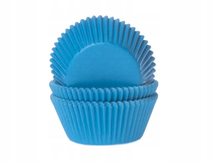 

Papilotki do muffinek niebieskie, 50 szt.