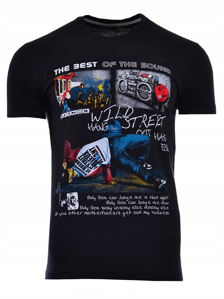 

2XL Koszulka T-shirt Wild Street Czarna