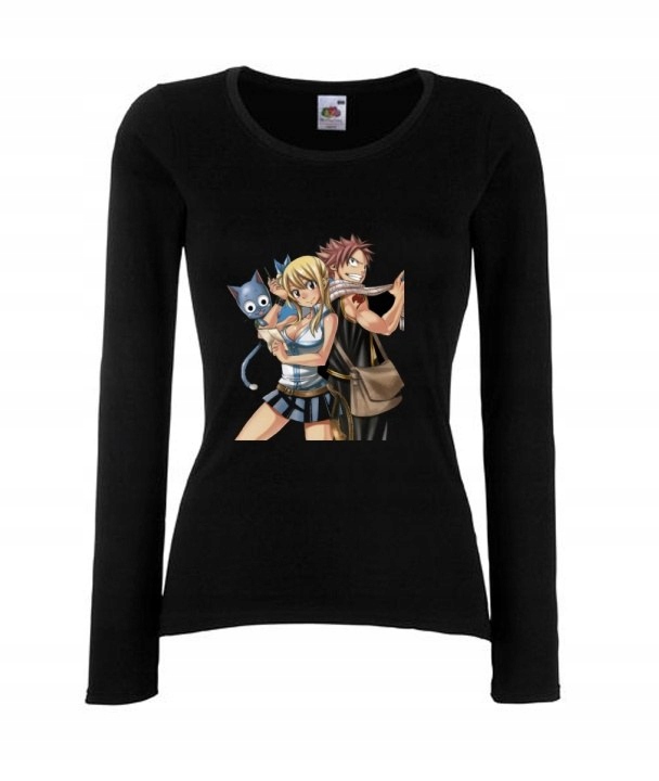 

Bluzka Damska Fairy Tail Manga Anime Wzory