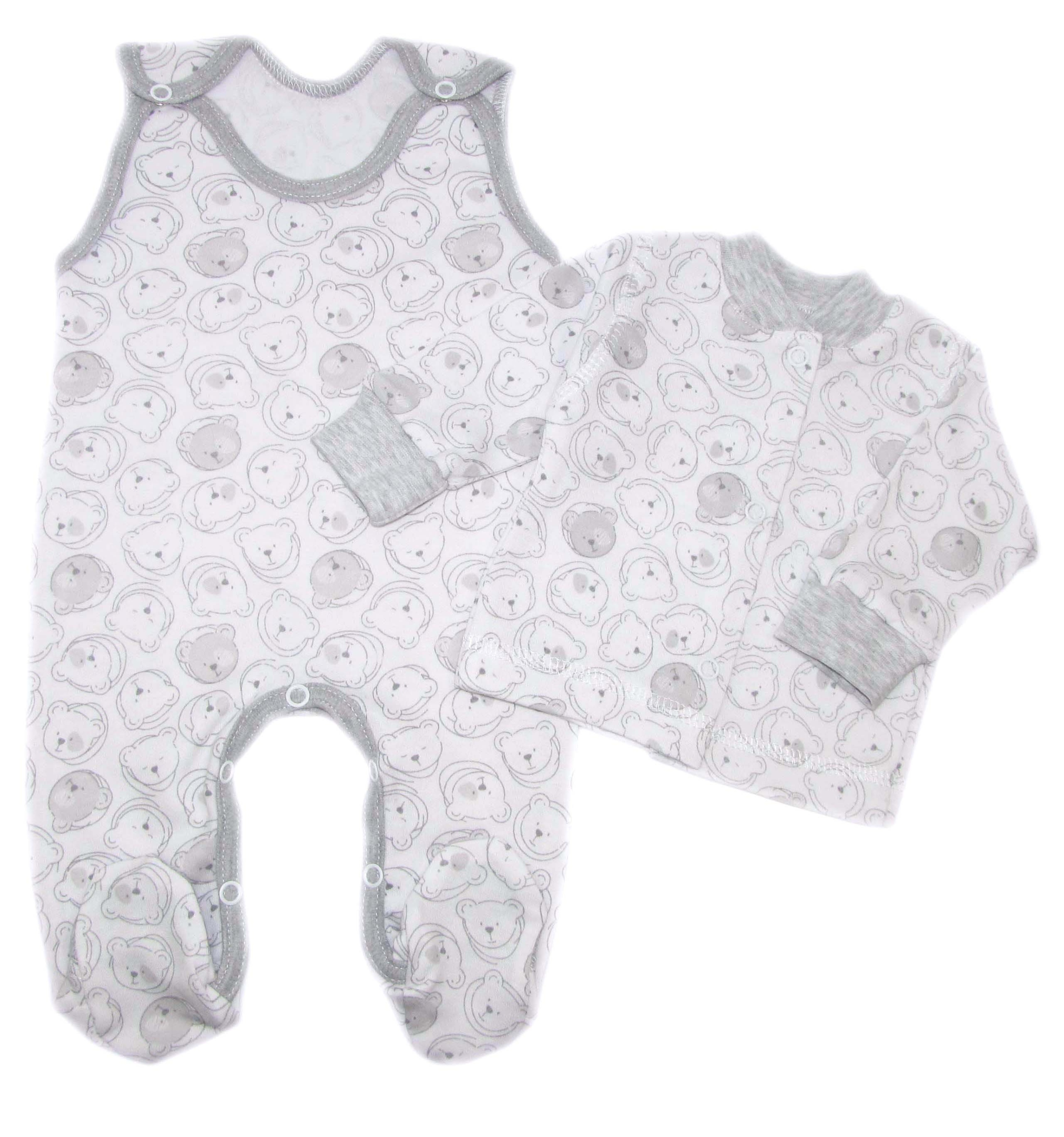 KOMPLET NIEMOWLĘCY ŚPIOCHY + KAFTANIK r.62 BEAR /5/
