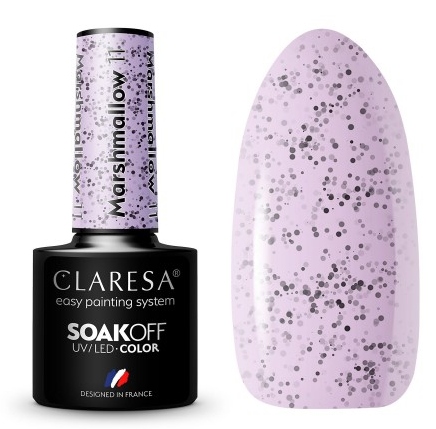 

Claresa Lakier Hybrydowy Uv/led Marshmallow 11