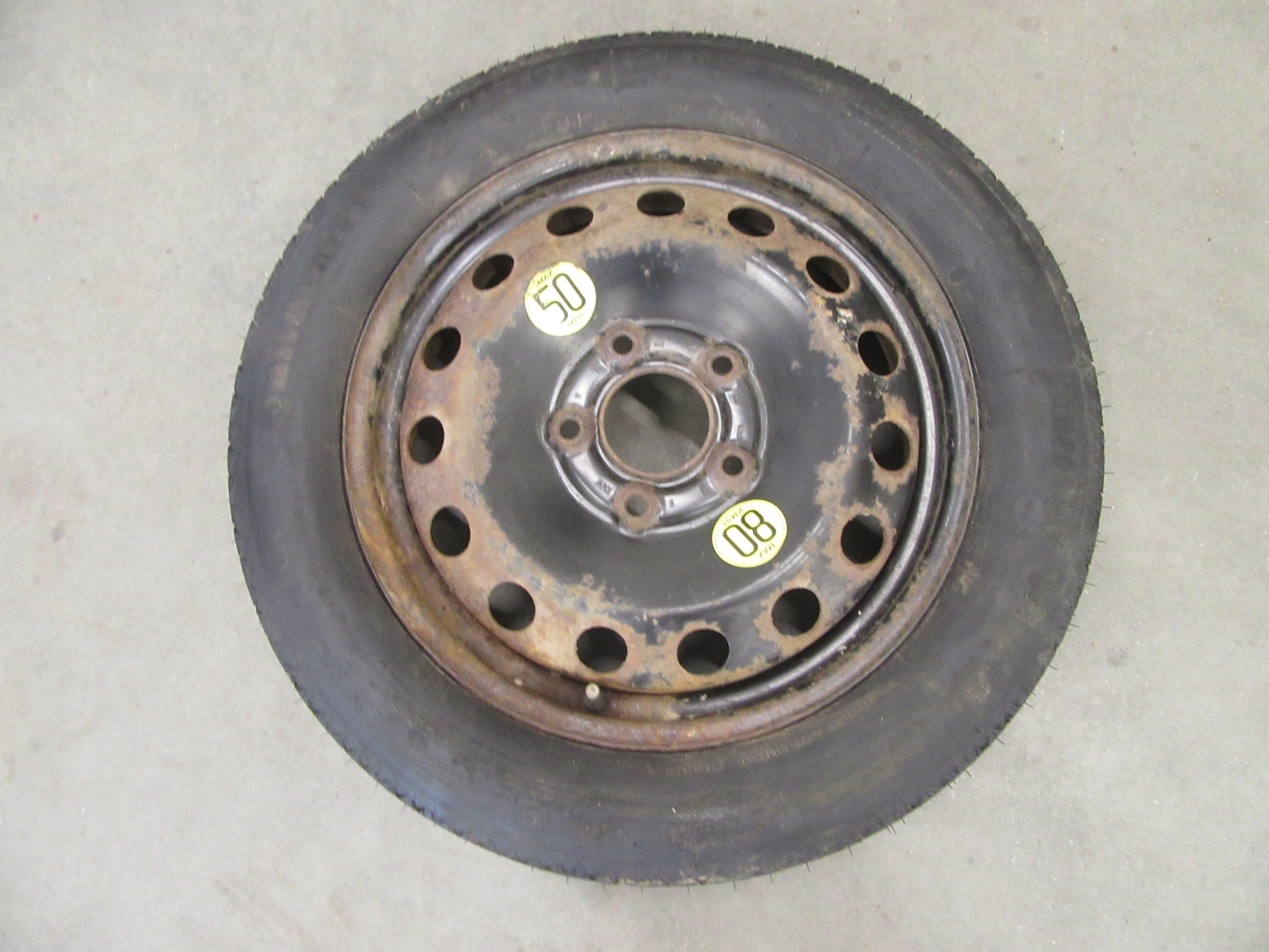 wheel spare spare spare tyre BMW e36 e46 cali 16 5x120