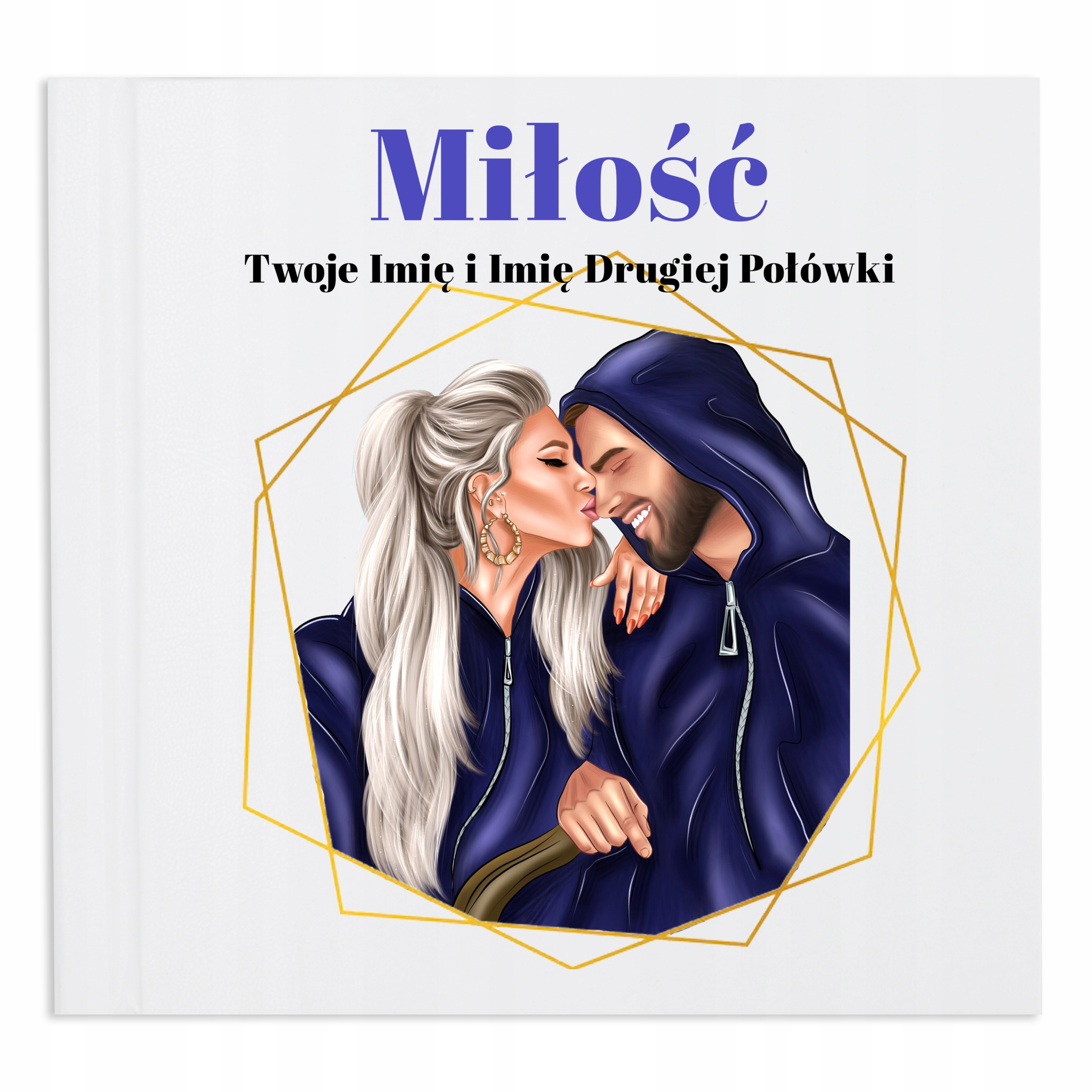 Album Fotografie Dárek pro pár Láska Jméno Vzory