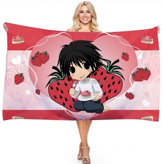 RĘCZNIK PLAŻOWY Z ANIME Death Note 75x150cm