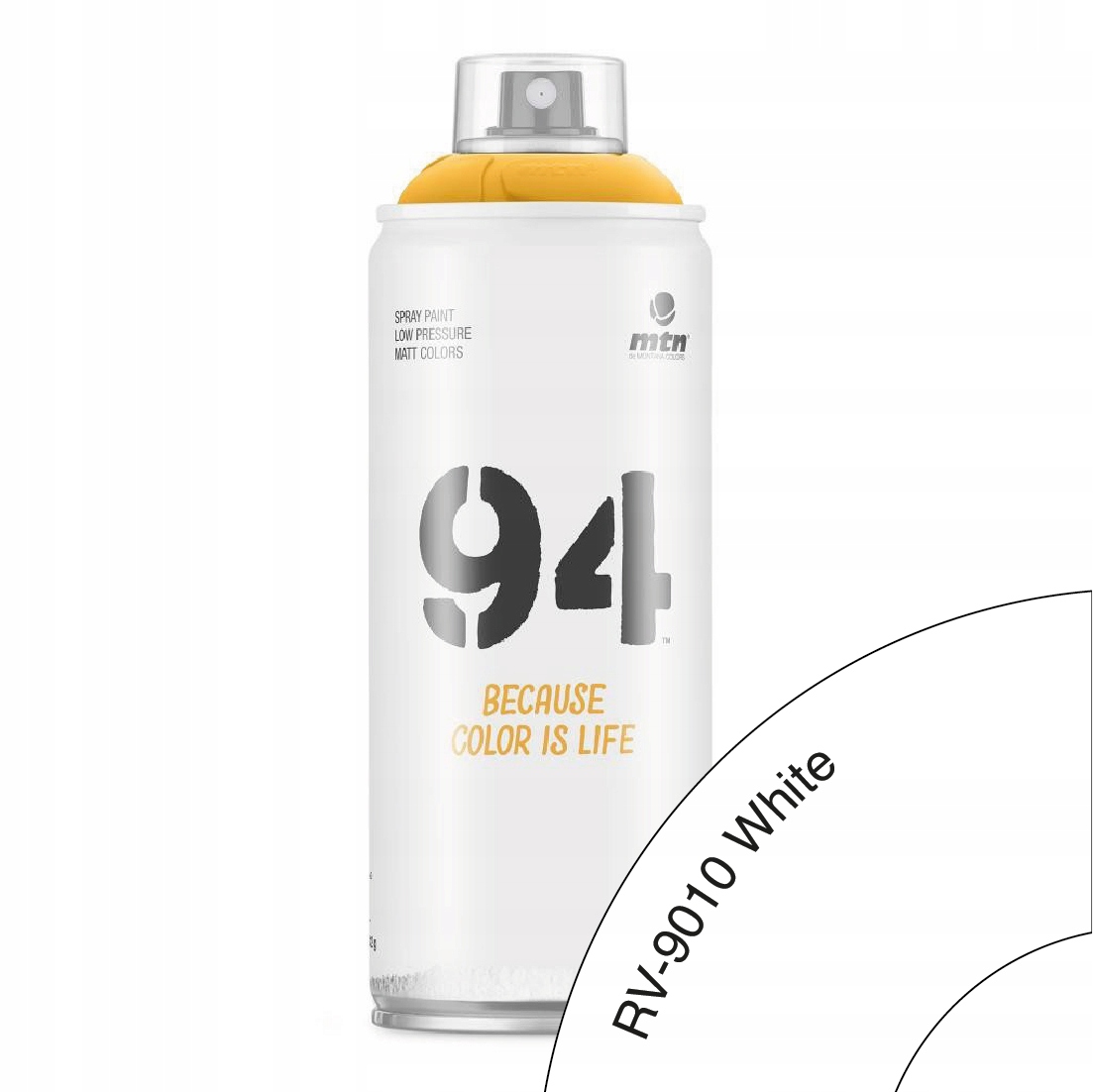 

Montana Mtn 94 spray 400 ml RV-9010 biały