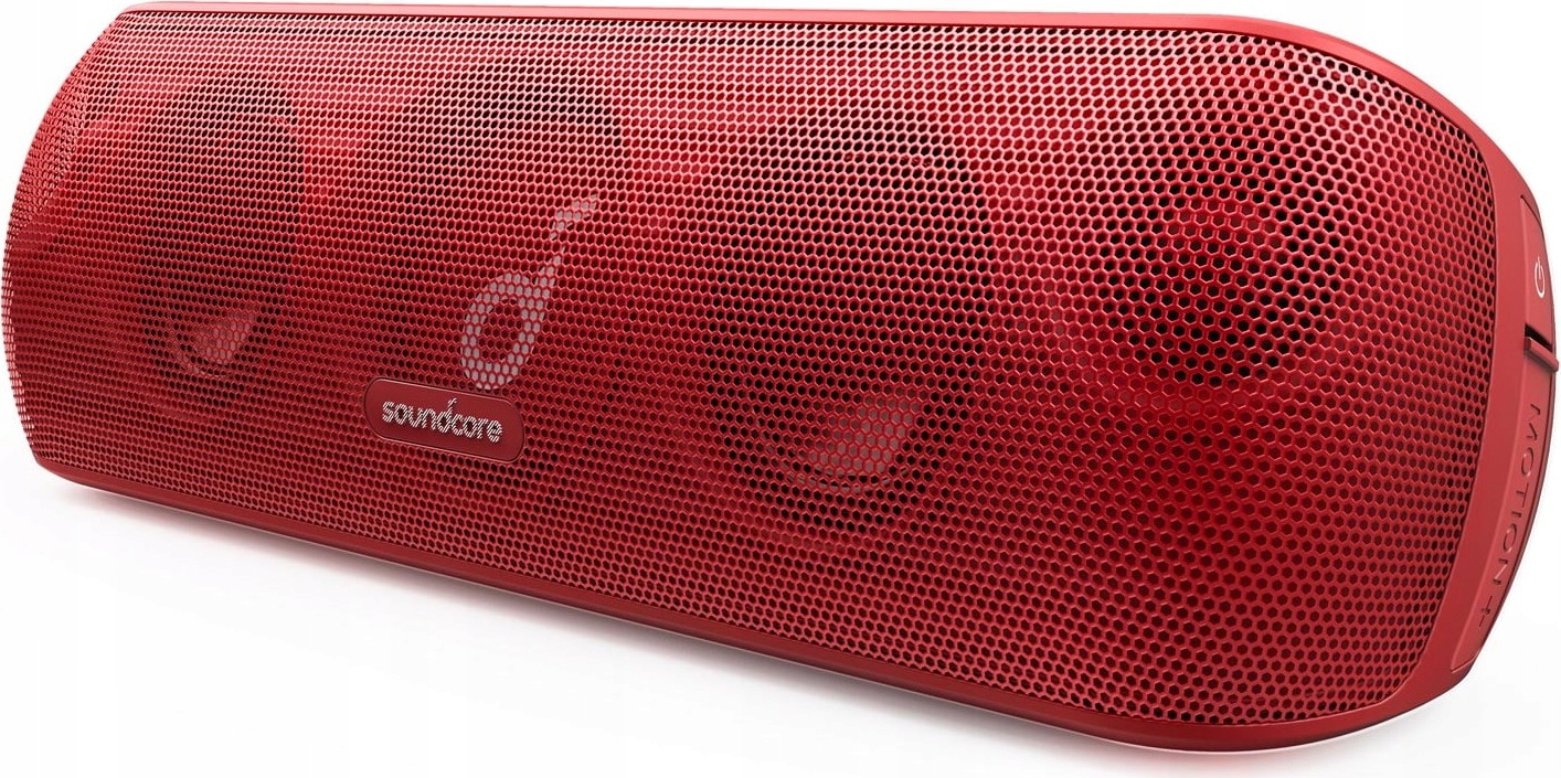 Prenosný bluetooth reproduktor SoundCore Motion+ červený 30 W