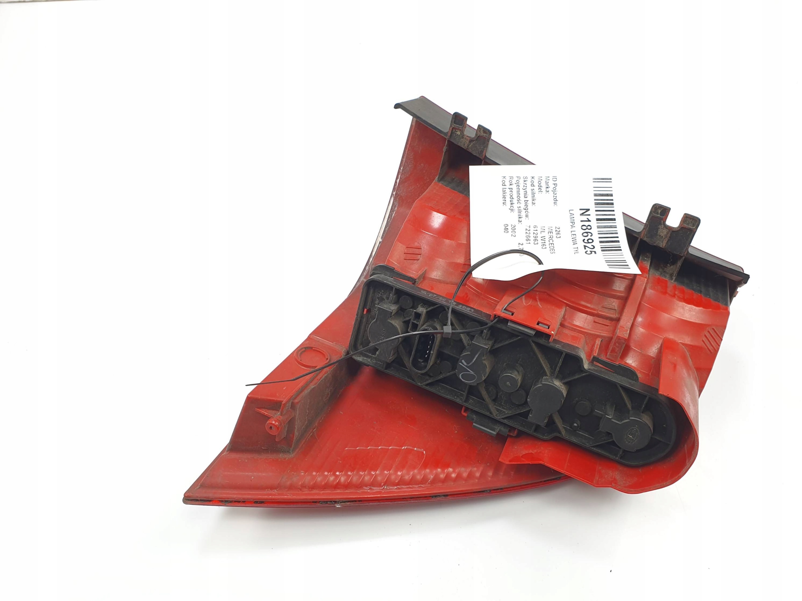 light left rear part A1638201964 MERCEDES ML W163