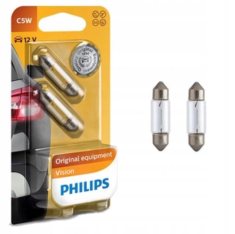 

2X Philips Duo Ultra Life Żarówki C5W 12V Blister