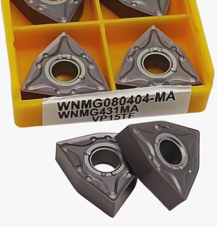 Sada 10 Soustružnických Dlaždic WNMG080408 Univerzální Povlak PM15