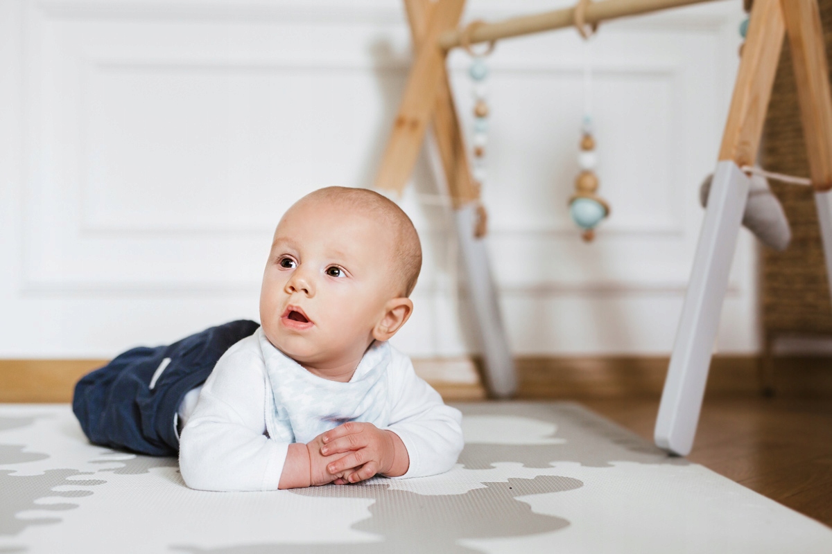 Mata edukacyjna dla dzieci puzzle 106x106 cm Marka inna