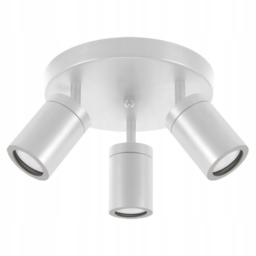 

Spot ścienno-sufitowy biały IP44 Tenor Ideus